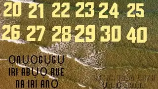 Learning numbers: Igbo class