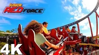 Junior Red Force [On-Ride 4K POV] - Ferrari Land