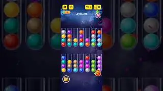 Ball Sort Puzzle 2021 Level 218 Walkthrough Solution iOS/Android