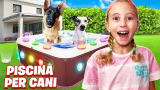 LET'S BUY A GIANT POOL FOR OUR PUPPIES IN OUR HOUSE!