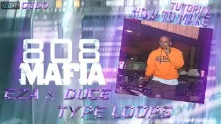 HOW TO MAKE HARD LOOPS LIKE EZA2X & DUCE.6X FOR 808MAFIA  | FL Studio Tutorial 2021