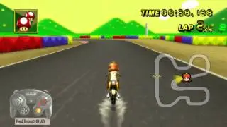 (TAS) MKWii - SNES Mario Circuit 3 - 1:17.475