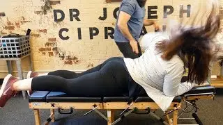 INCREDIBLE *Back Cracking* Chiropractic Adjustment