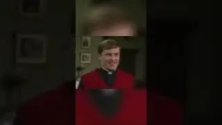 Father Dougal gets an earring! #FatherTed #FatherDougal