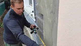НАЧИНАЕМ УТЕПЛЯТЬ ВОСТОЧНУЮ СТЕНУ...ЗАТРАВОЧКА