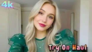 4K Micro Bikini Try-On Haul Transparent | Transparent Lingerie & See-Through Styles 