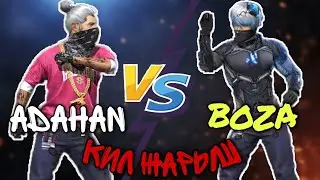 КИЛ ЖАРЫШ😍 BOZA VS ADAHAN Кыргызча фри фаер🇰🇬