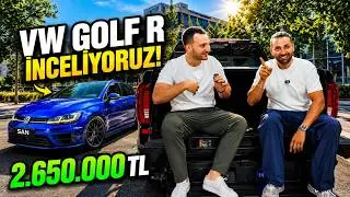 VW GOLF R İNCELİYORUZ VE ESNAF ZİYARETİ YAPIYORUZ! | TUNÇ METE 