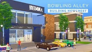 Sims 4  |  Speedbuild  |  Building Newcrest - Bowling Alley