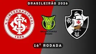 Internacional vs Vasco | Brasileirão 2026 | Round 16 | PES 21 Simulation (Gogosz Patch)