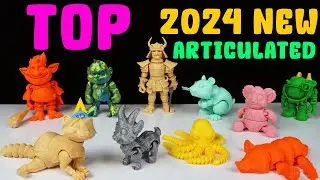 Best 10 3D Printed NEW Articulated of 2024!