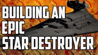 Painting the Star Wars Revell / Zvesda Star Destroyer (2/2)