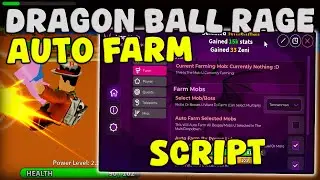 Roblox Dragon Ball Rage Script Auto Farm, Kill Aura And Max Stats Pastebin 2025