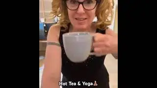 Hot Tea & Yoga🧘🏼‍♀️☕️