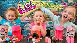 Opening LOL Surprise Hair Goals Dolls! New Toys for 2019!