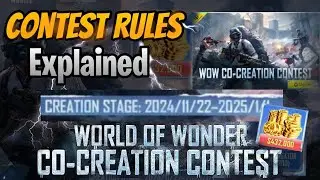 How To make Map For Wow Co-Creation Contest I Complete Explanation in this vedio