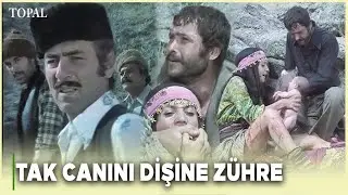 Topal Türk Filmi | Zühre Babasının Adamlarından Kaçarken Doğum Yapar