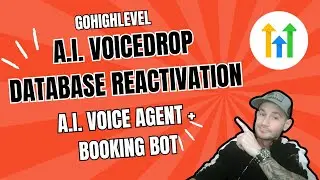 GoHighLevel A.I. Voicedrop Database Reactivation ✅ A.I. Voice Agent + Appointment Booking Bot