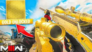 unlocking the NEW GOLD Longbow & KATT AMR Sniper.. (Modern Warfare 3)