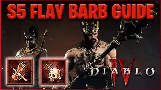 S5 Flay Barb Build - Fast Bosskiller & Easy Pits! [Diablo 4 Character Guide]