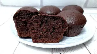 Very tasty and easy to make chocolate cupcakes || EVERYTHING IS SIMPLE