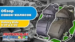 Обзор санок-колясок Galaxy Kids 3-2Т и Galaxy Kids 3-2С