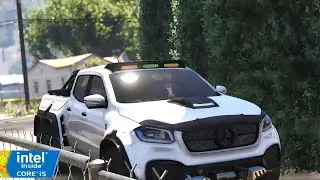 Mercedes Benz X Class 6x6 The Real Pickup Monster Offroad - GTA 5 | Gameplay