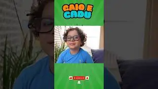 ABC Aprendendo o alfabeto com Cadu e Caio Learn English Alphabet with Cadu e Caio #shortsvideo