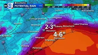A wetter weather pattern brings a daily rain chance to SE Texas
