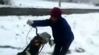 Дрифт на мопеде 