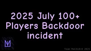 JULY 2025 100+ HACK INCIDENT ! [ Nyxara Server-Side ]
