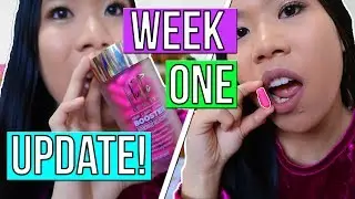 I TRIED HALO BEAUTY FOR ONE WEEK! HALO BEAUTY BOOSTER REVIEW WEEK ONE UPDATE! BEFORE AND AFTER PICS!