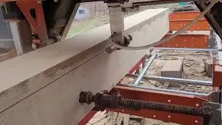 Cutting 2×4s with a Norwood LM30