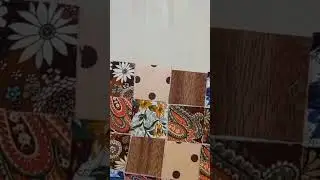 #sewing #diy #patchwork #handmade #art #craft #allakulik #sewingwithme #kitchendecor