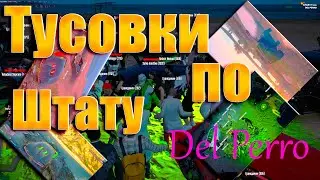GTA 5 RP ТУСОВКИ НА СЕРВЕРЕ DEL PERRO