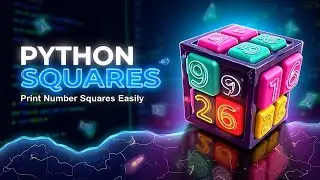 Python Program to Print Squares of Numbers | Beginner-Friendly Explanation | Programming area 