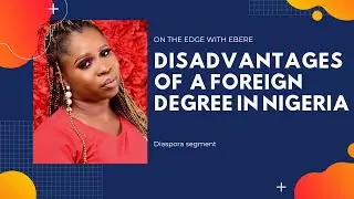 Three Reasons Why You should NOT Get An International Degree