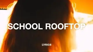 scapegoat & powfu - school rooftop (lyrics)
