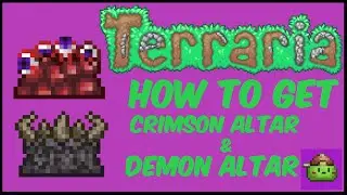How To Find Demon Altar & Crimson Altar In Terraria | Terraria 1.4.4.9
