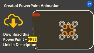 Colorful motion graphics animation circle square multiple objects - Powerpoint  FREE download