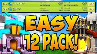 EASY 12 PACK with these 2 armies. Clash of Clans | Best TH11 & TH13 Attack Strategy 2020