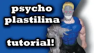 Como Hacer A Psycho Con Plastilina / Max Steel/ Ilustrame.