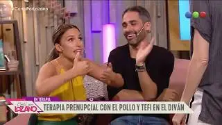 Pollo Álvarez y Tefi Russo en el diván de Vero - Cortá por Lozano 2019
