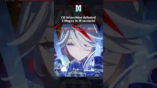 Hypercarry C0 Arlecchino vs. 3 Maguu Kenki | Genshin Impact