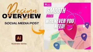 Design Overview of Social Media Post | Adobe illustrator