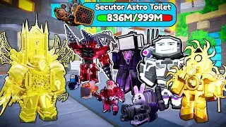 EVERY TITAN vs EVERY BOSS in Toilet Tower Defense!