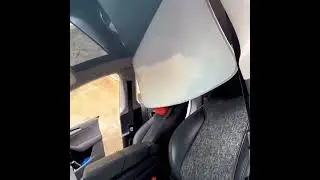 Car Roof Sunshade For Smart #3 2023 2024 2025 Electrostatic Adsorption