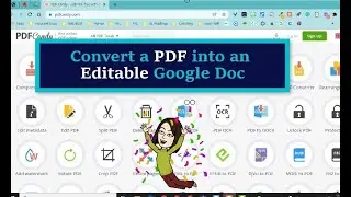 Convert PDFs to Editable Google Docs