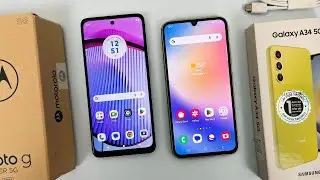 Motorola Moto G Power 5G vs Samsung Galaxy A34 5G