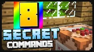 ►8 SECRET COMMANDS IN MINECRAFT!!